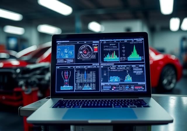 ECU tuning interface and performance car