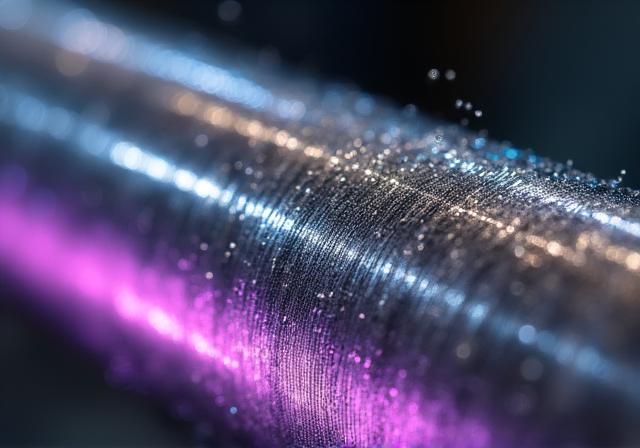 Close-up of high-quality TIG weld on a stainless steel exhaust pipe