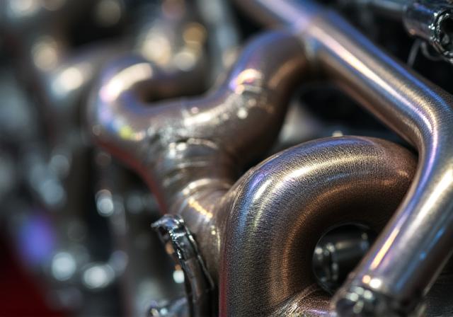 Custom TIG welded exhaust system components